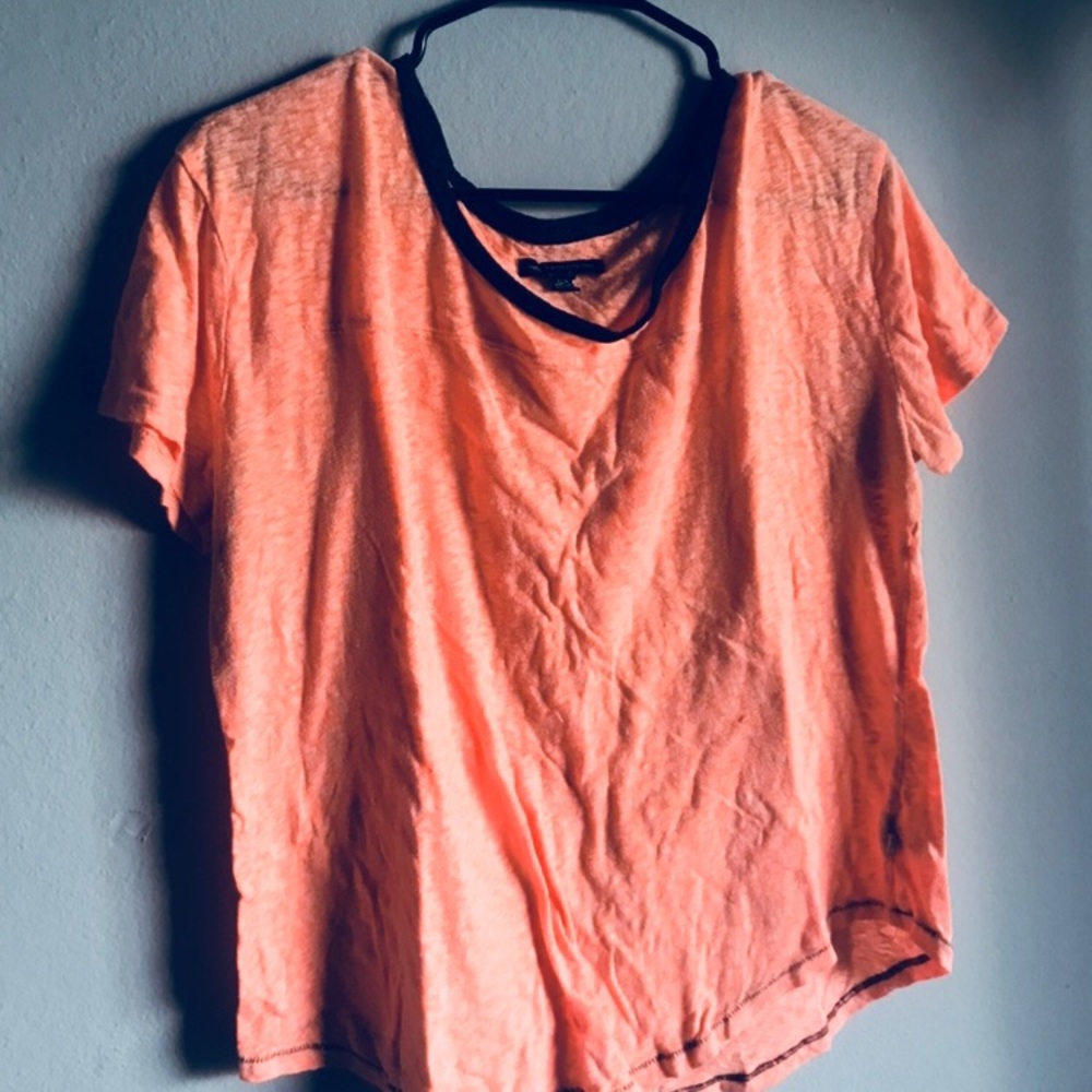 Orange American Eagle Top